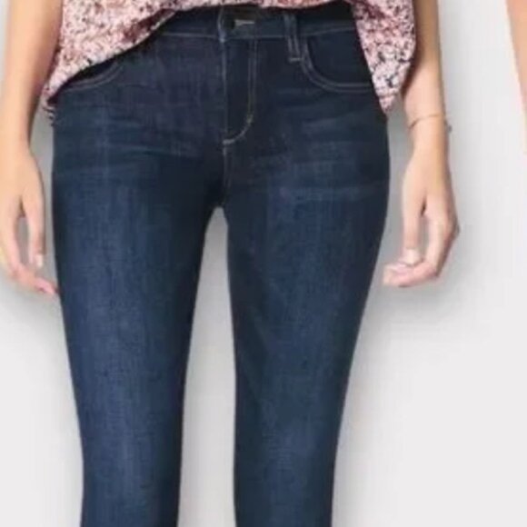 Joe's Jeans The Visionnaire Boot Leg Stretch Mid Rise Skinny Jean Pants Dark 28 - Picture 9 of 16